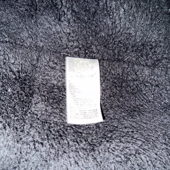 Banana Republinc Fur Lined Hooded Black Winter Coat Jacket Parka - Picture 8 of 10